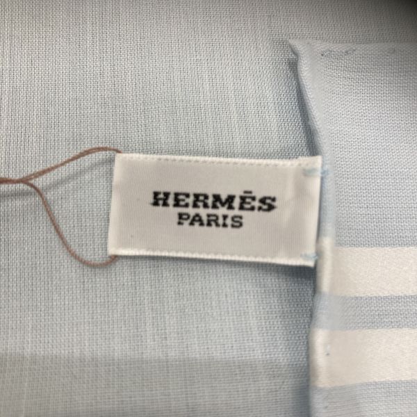 ○◇ 未使用 エルメス HERMES ハンカチーフ ジャガードH 46×46 箱付き