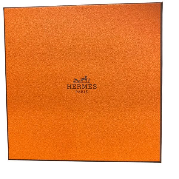 ○◇ 未使用 エルメス HERMES ハンカチーフ ジャガードH 46×46 箱付き