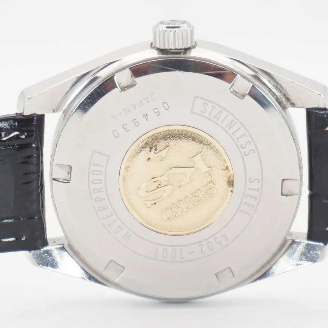 ⭐ SEIKO キングセイコー 4502-7000 ハイビート 手巻き シルバー文字盤