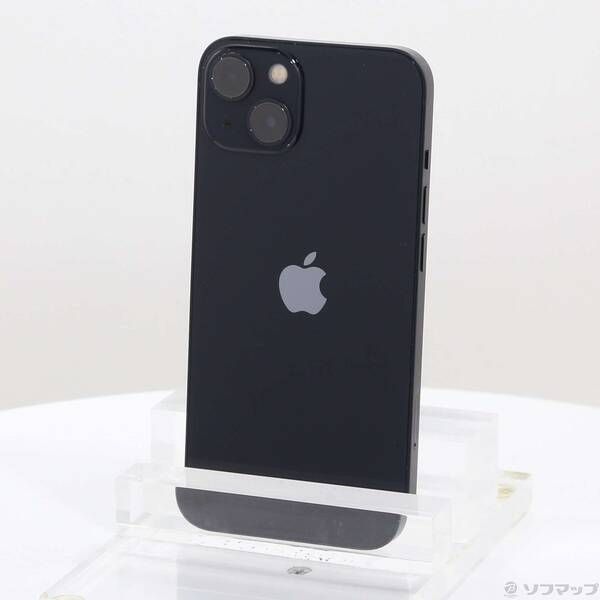 中古品〕 iPhone13 256GB ミッドナイト MLNH3J／A SIMフリー【196