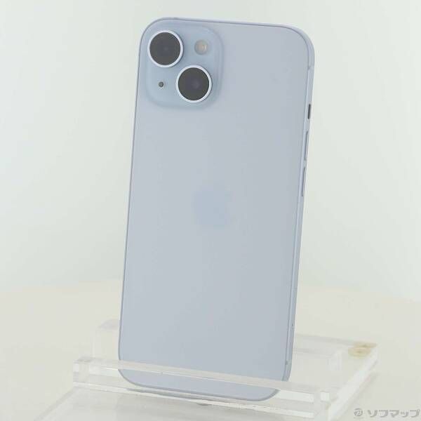 iPhone15 〔中古品〕 iPhone15 128GB ブルー MTML3J／A SIMフリー【344