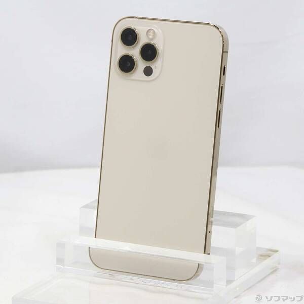 中古品〕 iPhone12 Pro 128GB ゴールド MGM73J／A SIMフリー【371