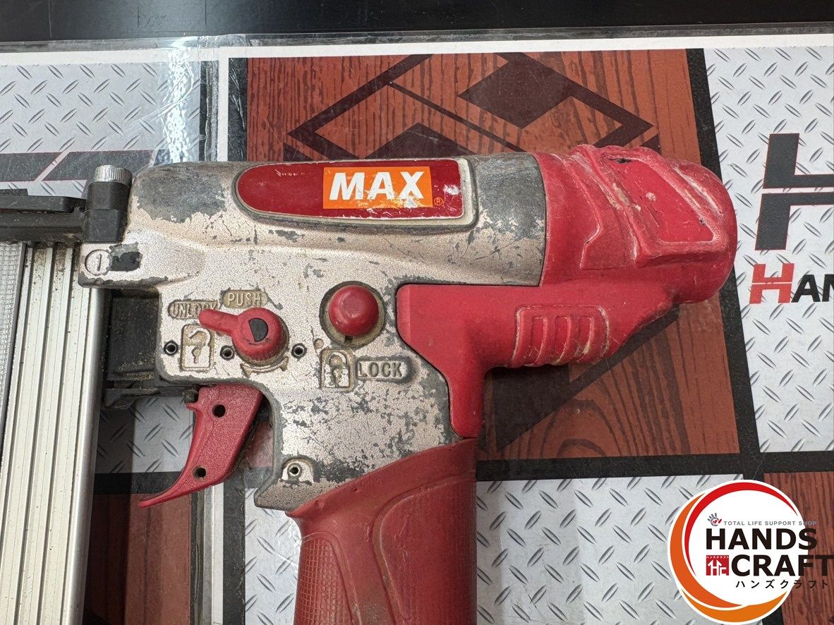 【中古】マックス MAX HA-55SF1(D) 高圧フィニッシュ スーパーネイラ 15～55mm 本体のみ【ハンズクラフト佐賀】 □【中古】MAX HA-55SF1(D) スーパーネイラ 高圧 使用可能ネイル長さ