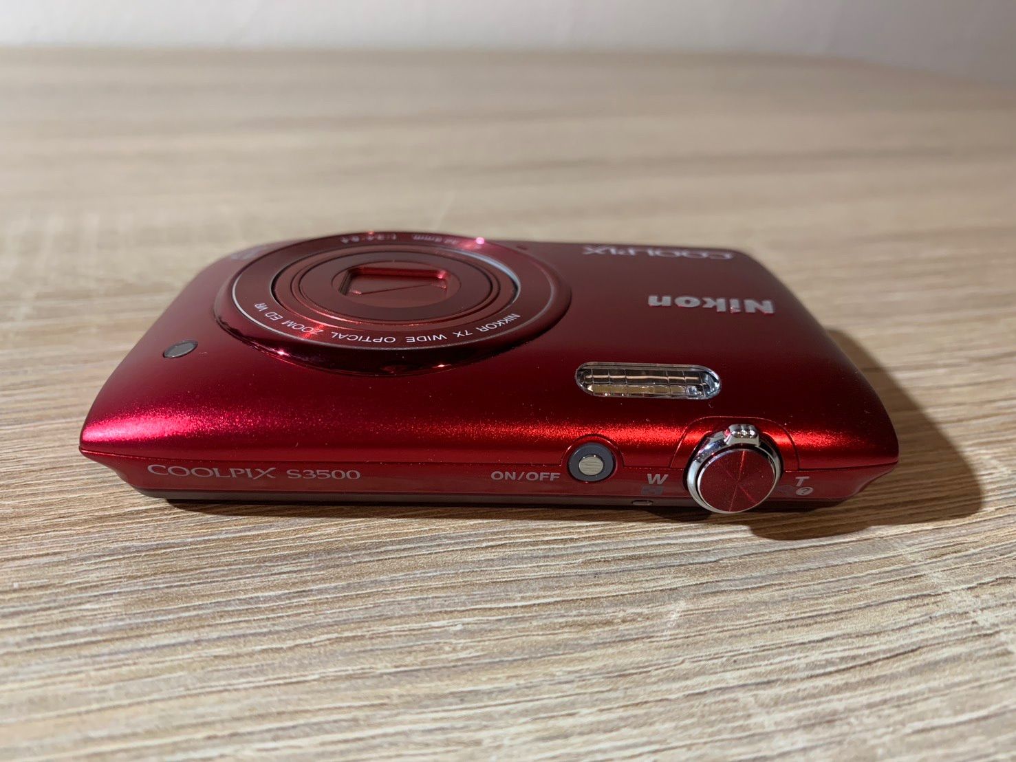 Nikon coolpix S3500 レッド デジカメ 2722 7220 Nikon COOLPIX S3500 レッド デジカメ 動作確認済み 美品 - メルカリ