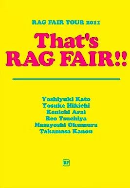 RAG FAIR DVD11枚セット 中古】邦楽DVD RAG FAIR / TOUR 2011 That's RAG FAIR!! - メルカリ