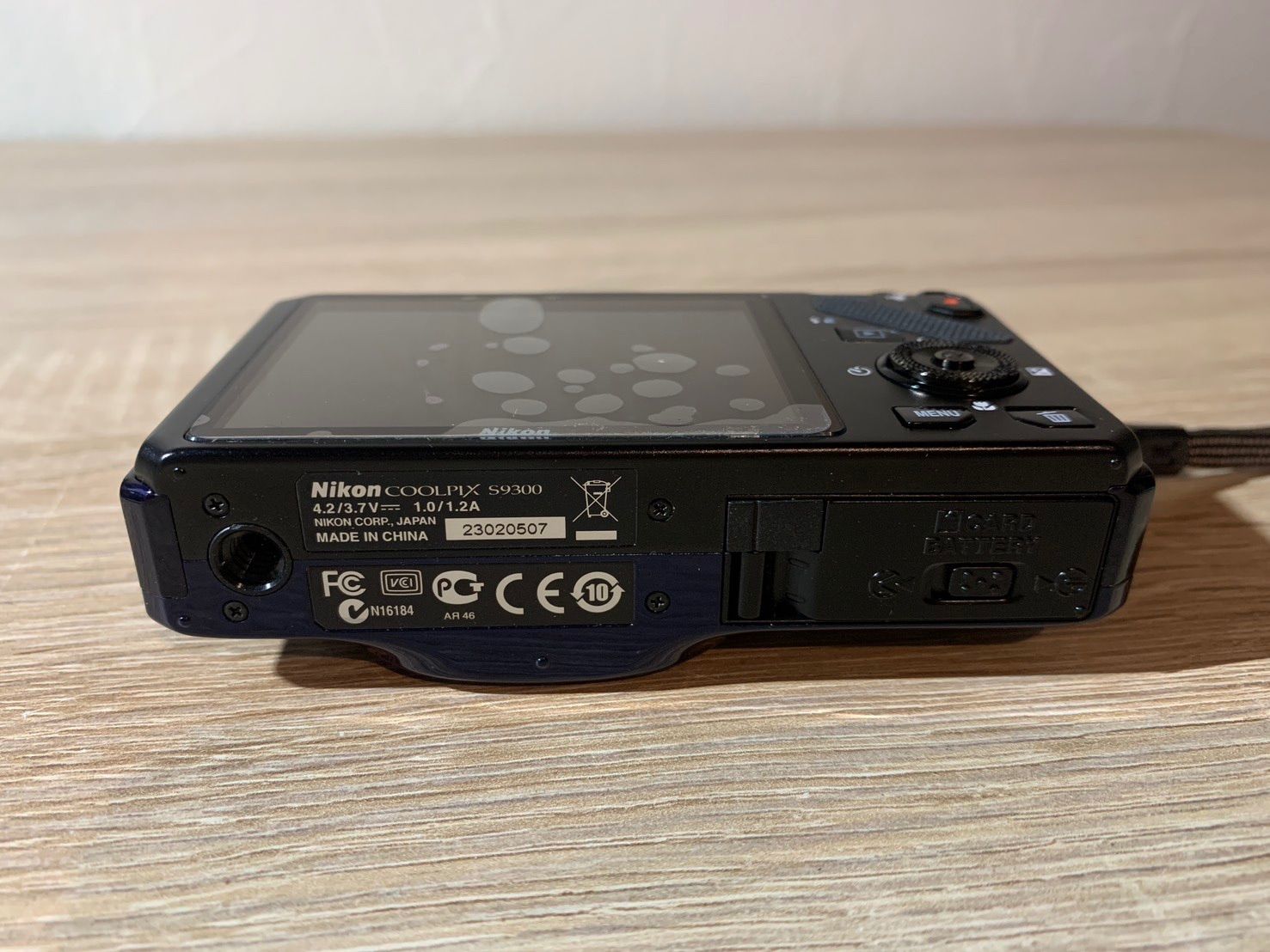 7221 Nikon COOLPIX S9300 ネイビーブルー デジカメ ジャンク品 - メルカリ