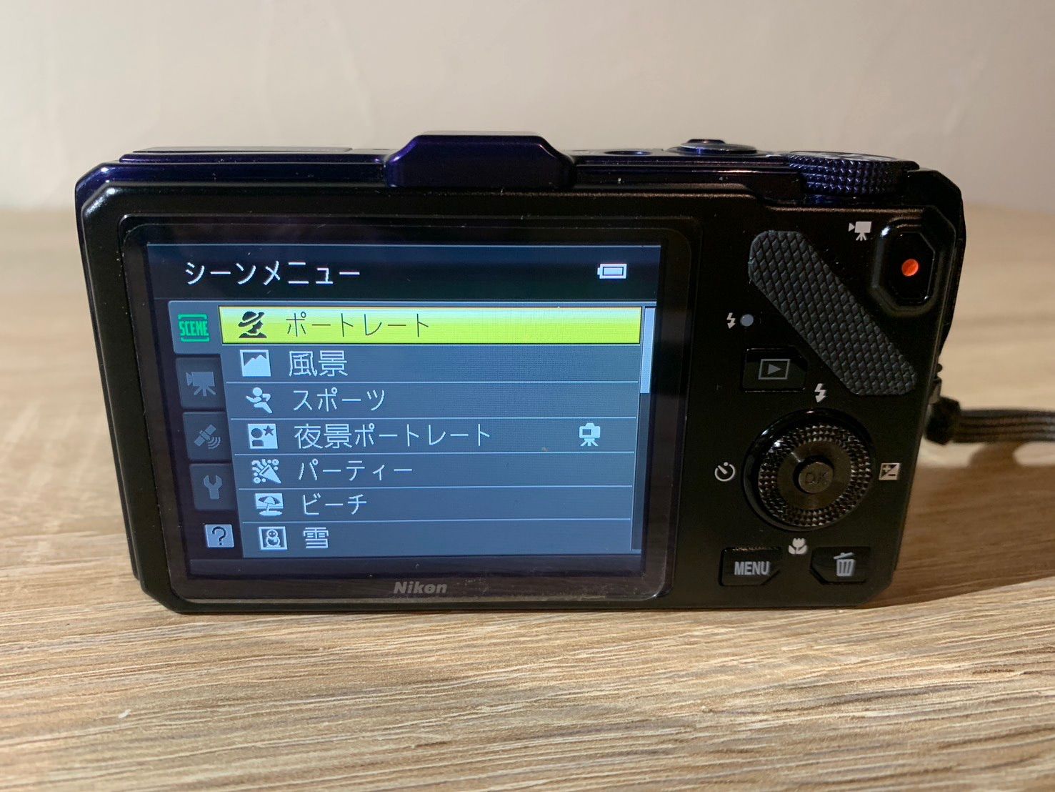 7221 Nikon COOLPIX S9300 ネイビーブルー デジカメ ジャンク品 - メルカリ