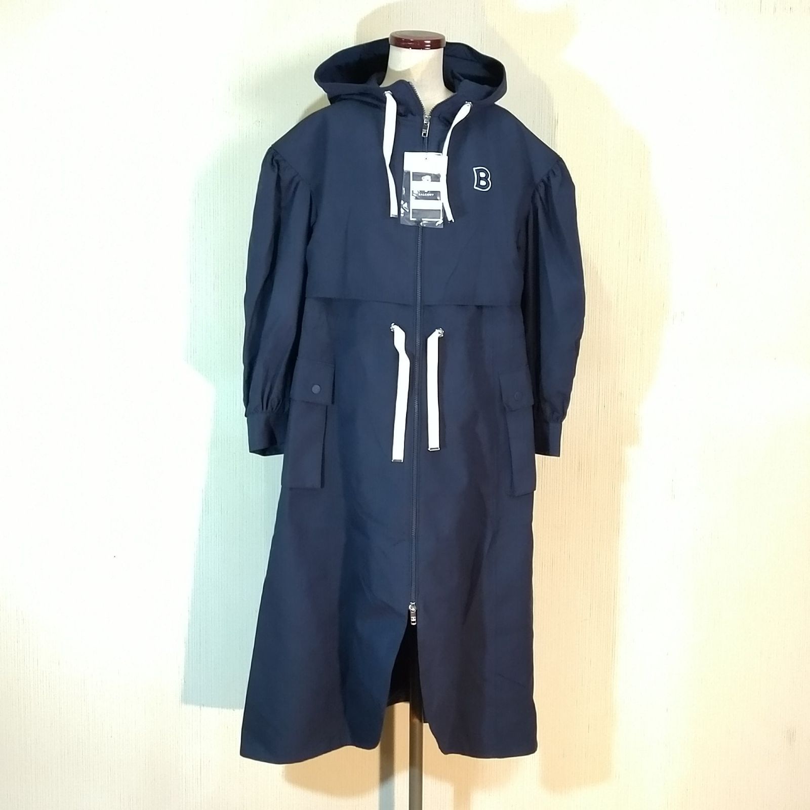 新品】BORDERS at BALCONY ボリュームスリーブ ロングコート