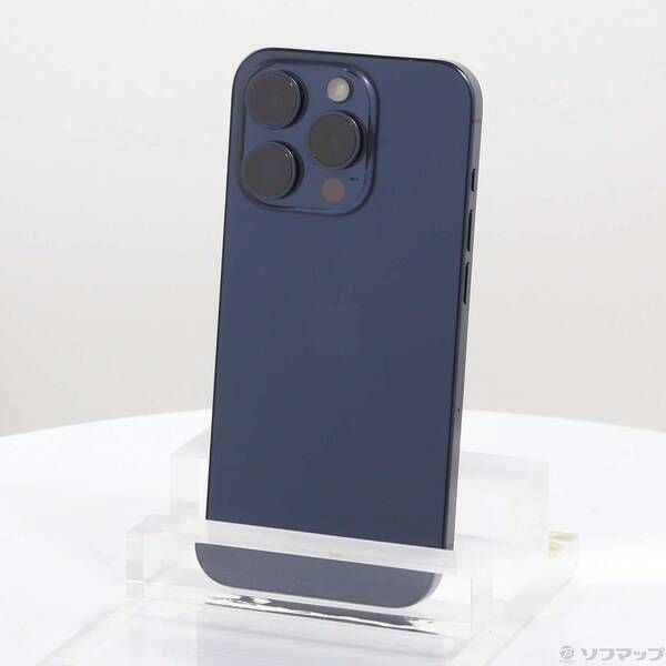 中古品〕 iPhone15 Pro 512GB ブルーチタニウム NTUL3J／A SIMフリー