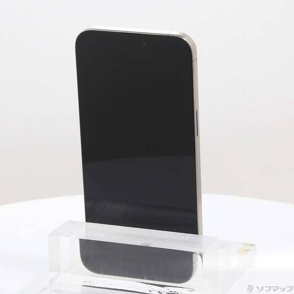 中古品〕 iPhone15 Pro Max 1TB ナチュラルチタニウム MU713J／A SIM