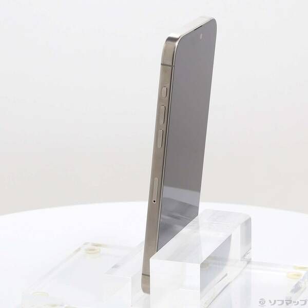 中古品〕 iPhone15 Pro Max 1TB ナチュラルチタニウム MU713J／A SIM