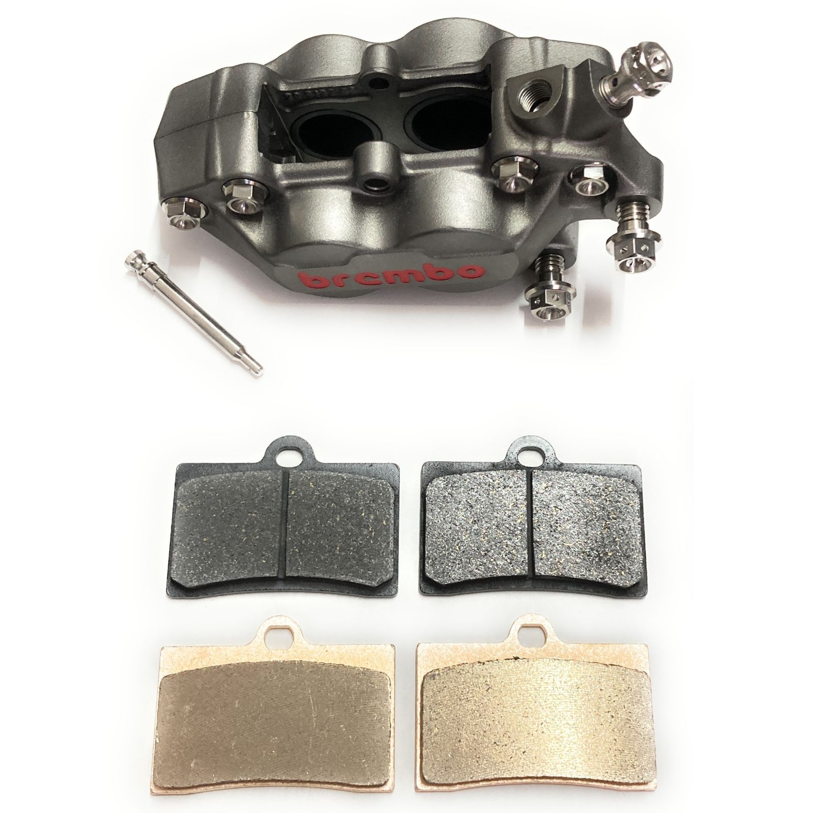2set ブレーキパッド brembo ブレンボ 1PIN 4POT 40mm ブレーキ 