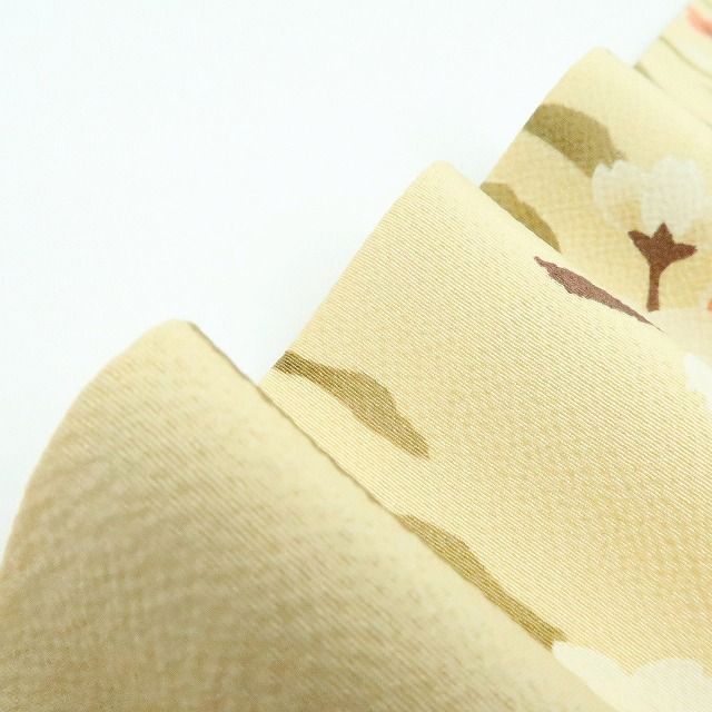 ｍ2166＊新品 正絹 仕付糸 作家物落款 やまと誂製 手縫い仕立て 付下小紋 m2166＊新品 正絹 仕付糸 作家物落款 やまと誂製 手縫い仕立て 付