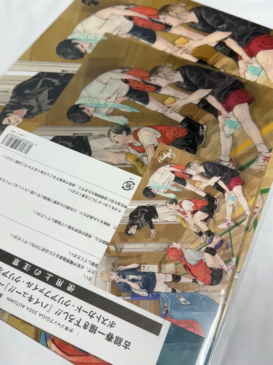 ハイキュー 夏 ジャンプ ギガ ポスター+クリア ファイル+はがき セット