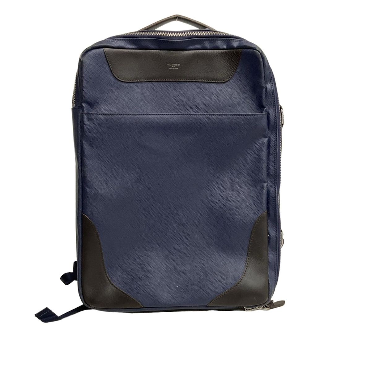 PELLE MORBIDA2室レザービジネスバッグ ダークネイビーペッレモルビダ PELLE MORBIDA2室レザービジネスバッグ ダークネイビーペッレモルビダ