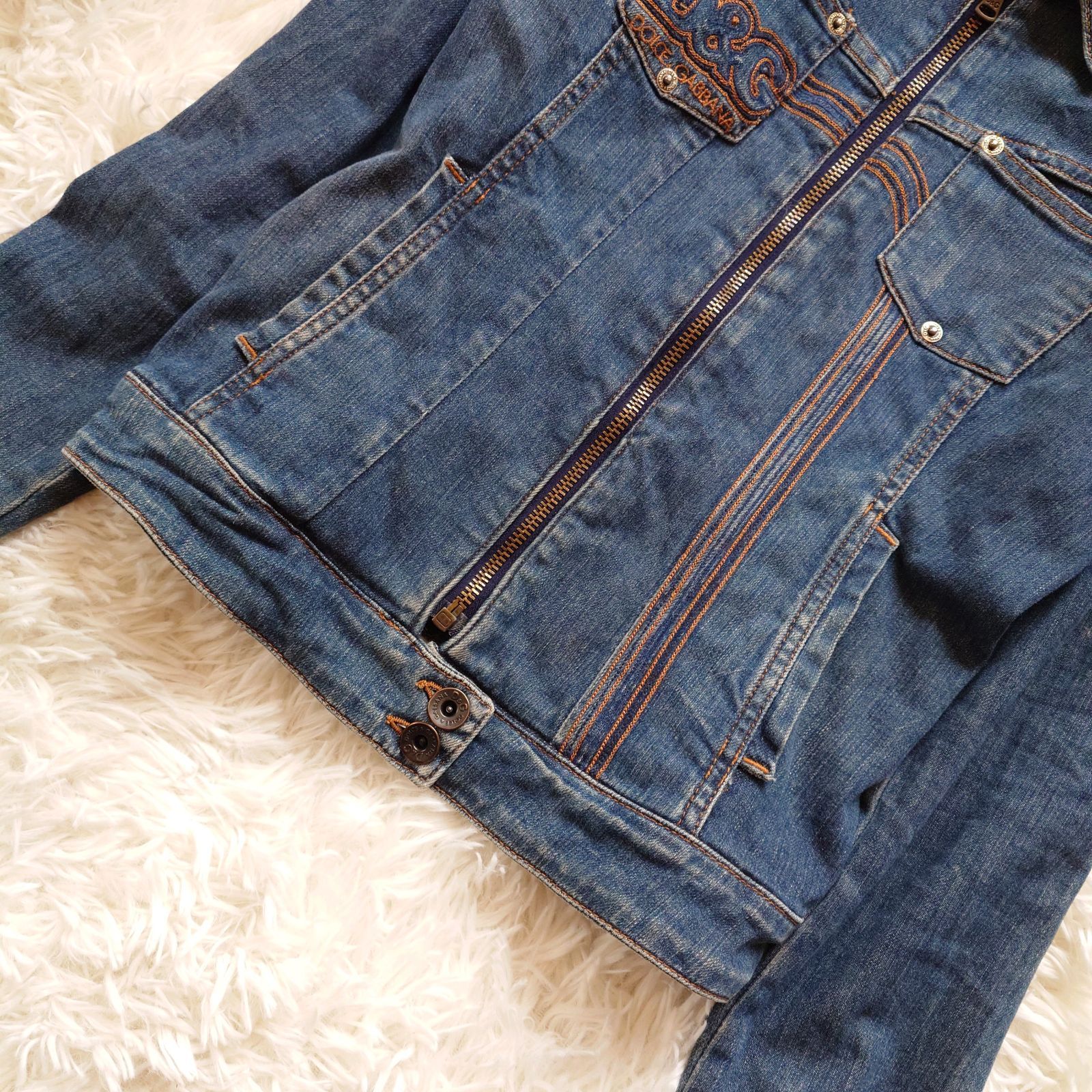 ドルチェアンドガッバーナ D&G Dolce＆Gabbana Y2K デニムジャケット G