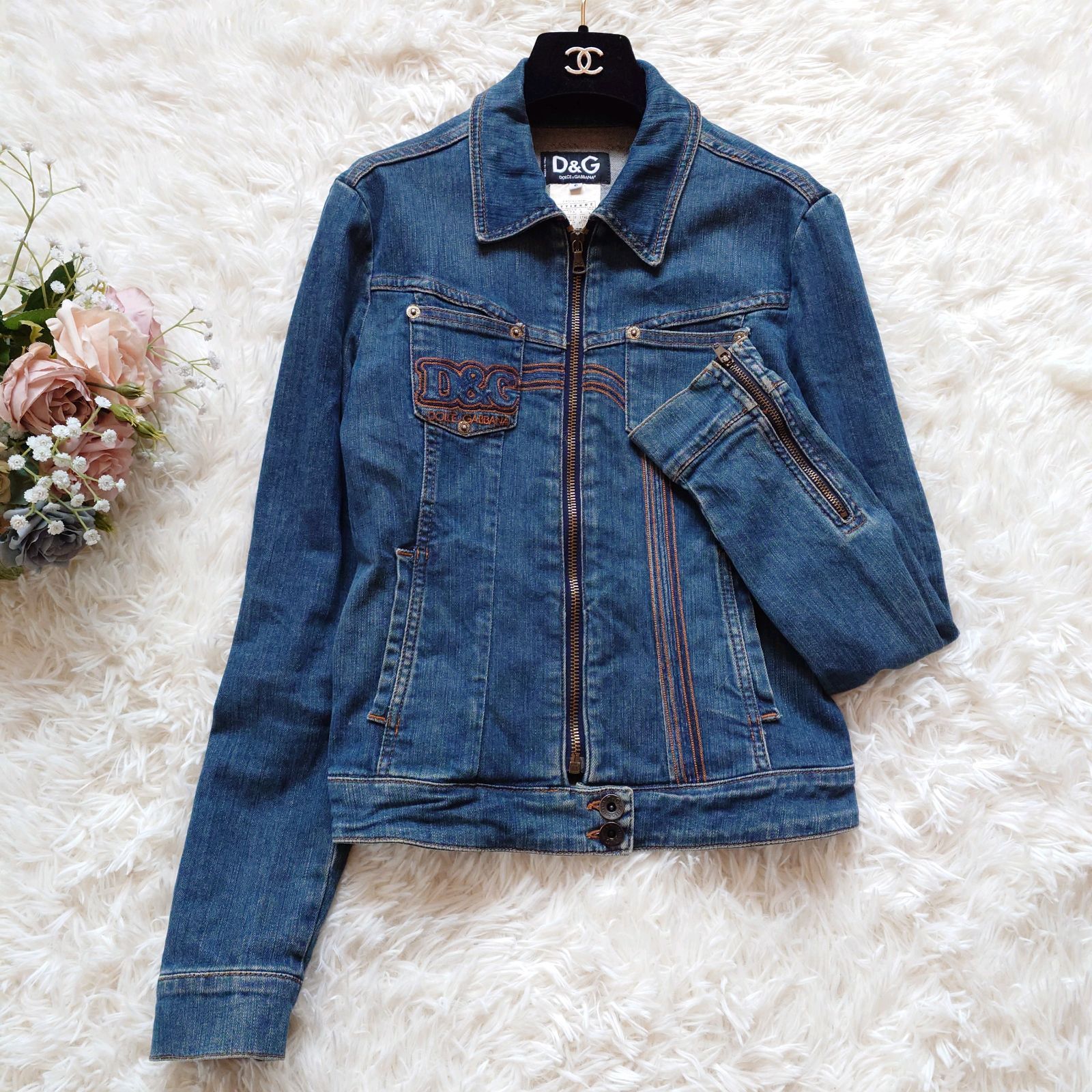 ドルチェアンドガッバーナ D&G Dolce＆Gabbana Y2K デニムジャケット G