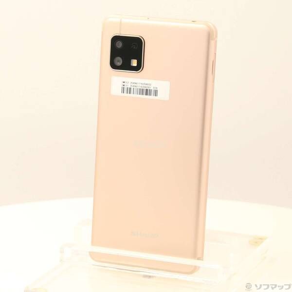〔中古品〕 AQUOS sense4 lite 64GB ライトカッパー SH-RM15 楽天 SIMフリー【262】