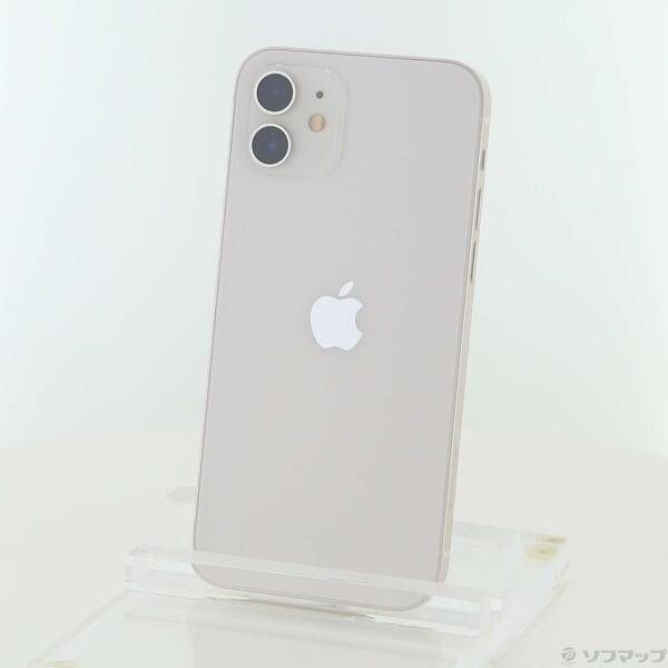 2026，送料無料 〔中古品〕 iPhone12 128GB ホワイト MGHV3J／A SIMフリー【352】 スマートフォン本体