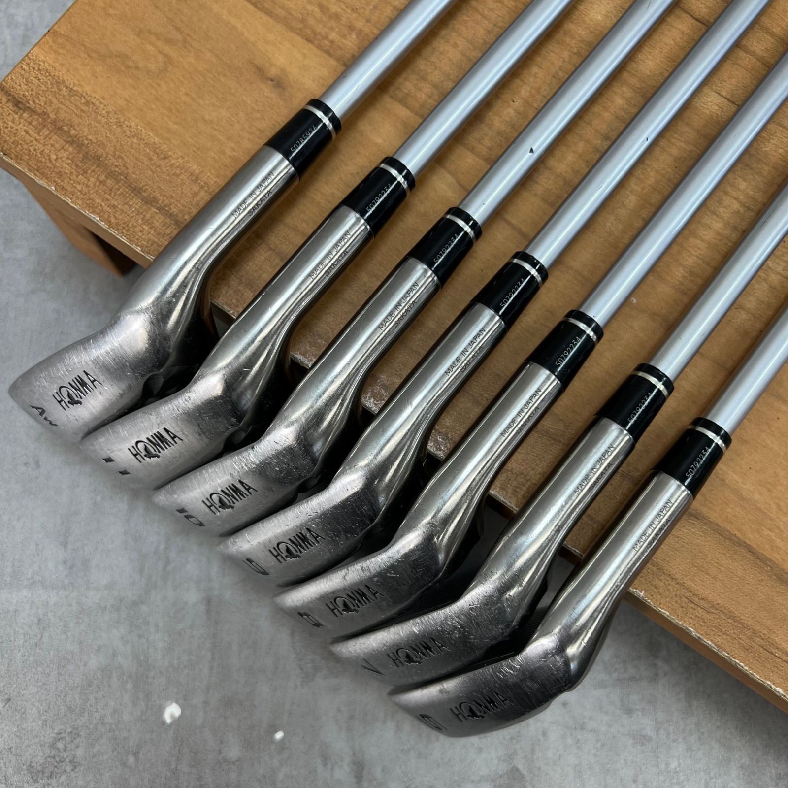 ホンマ ビジール 525 メンズゴルフ アイアンセット 7本 R 右利き用
