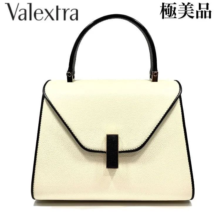極美品】Valextra ヴァレクストラ ミニイジィデ キアロスクーロ レザー