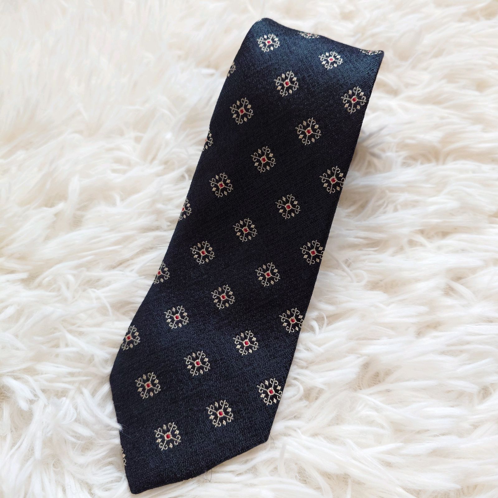 コムデギャルソン オム COMME des GARCONS HOMME ネクタイ 幾何学模様