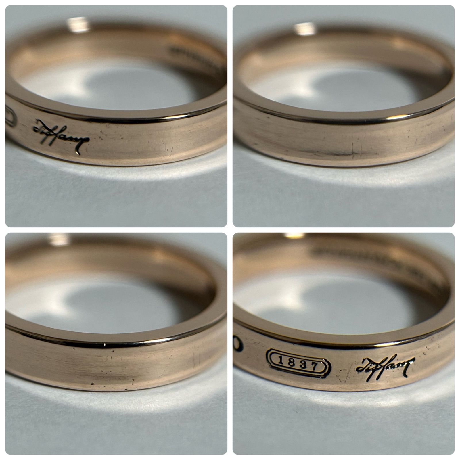 ティファニー TIFFANY&CO 1837 リング ルベドメタル 7号 TIFFANY&Co.（ティファニー） 7号 リング・指輪 1837 ナロー シルバー