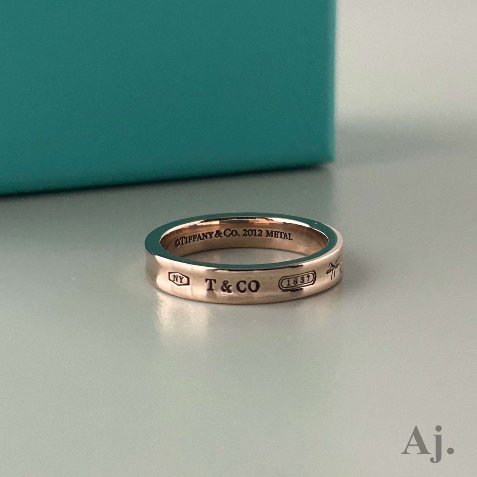 【希少15号✨ティファニー ルベドメタルリング／1887制・付属品完備】 希少15号✨ティファニー ルベドメタルリング／1887制・付属品完備