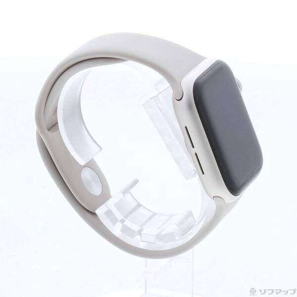 〔中古品〕 Apple Watch SE 第2世代 GPS 40mm スターライトアルミニウムケース スターライトスポーツバンド【344】 Watch Apple SE 中古パソコン 未 あすつく、土日、祝日発送中古品