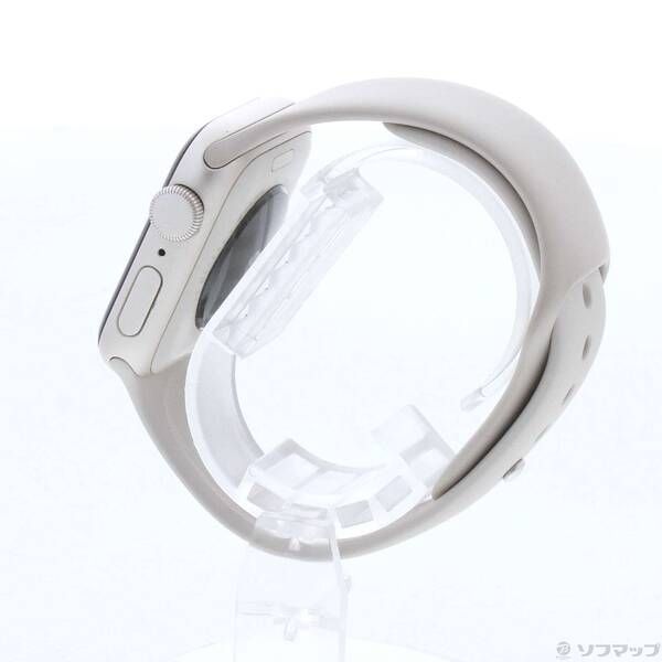 〔中古品〕 Apple Watch SE 第2世代 GPS 40mm スターライトアルミニウムケース スターライトスポーツバンド【344】 Watch Apple SE 中古パソコン 未 あすつく、土日、祝日発送中古品