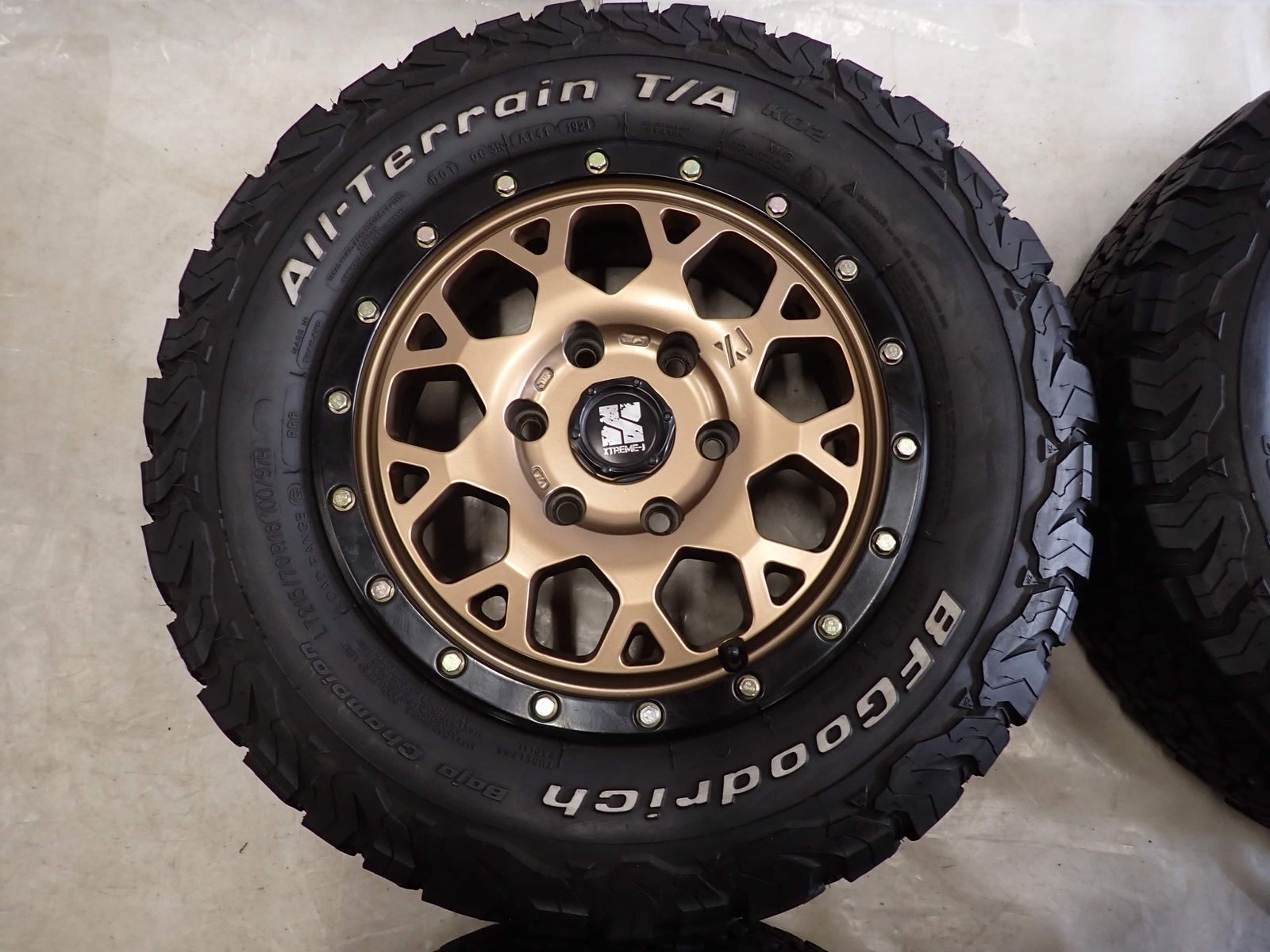 夏4本 会社宛送料無料 215/70R16×6.5J LT BFグッドリッチ T/A KO2 21年 