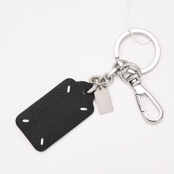 Maison Margiela メゾン マルジェラ タグ型 キーリング MAISON MARGIELA メゾン マルジェラ ダブルタグ キーリング スモール