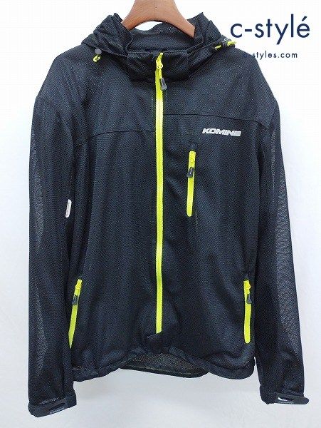 P339 [人気] KOMINE コミネ プロテクトライディングメッシュパーカ 4XL
