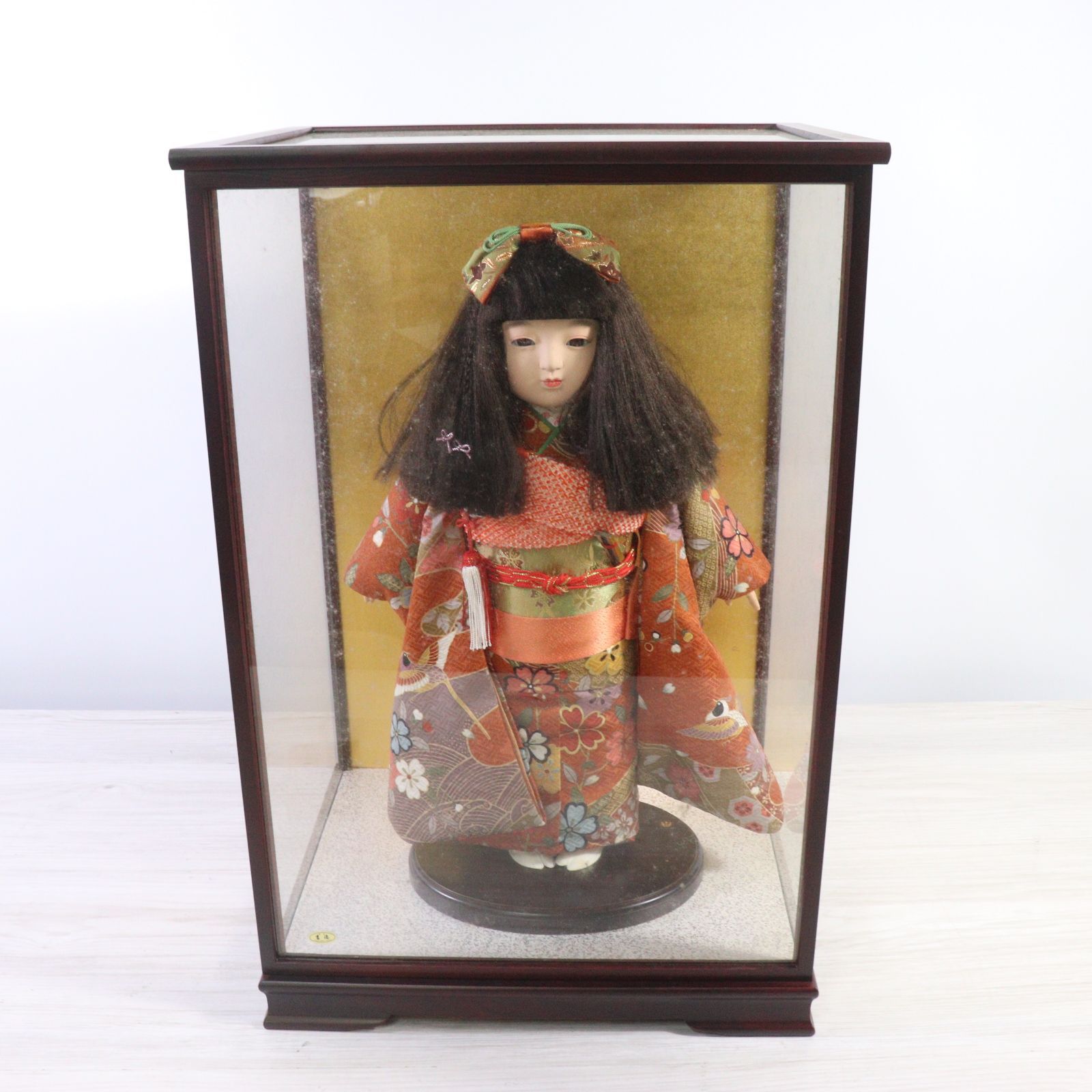 ト足】吉徳大光 市松人形 本絹 京都西陣友禅 CA0A48 - メルカリ