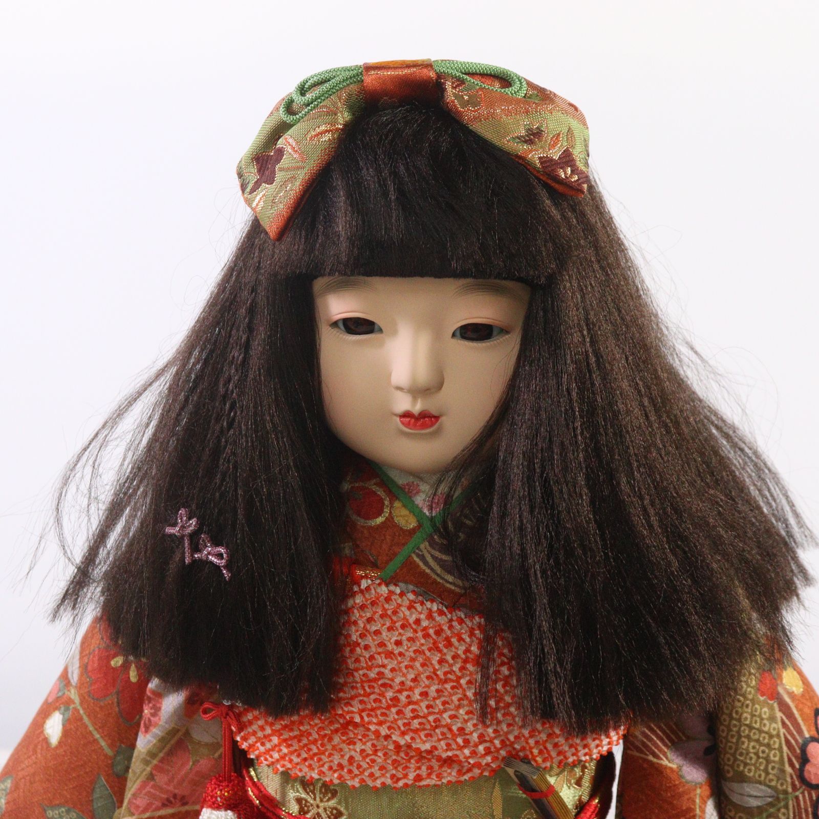 ト足】吉徳大光 市松人形 本絹 京都西陣友禅 CA0A48 - メルカリ