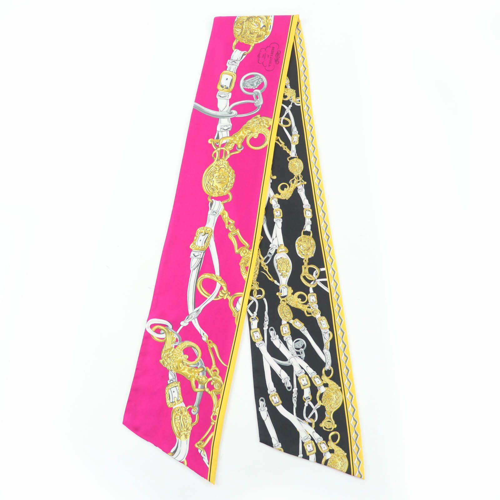 極美品☆HERMES エルメス マキシ ツイリー BRIDES DE GALA シルク100