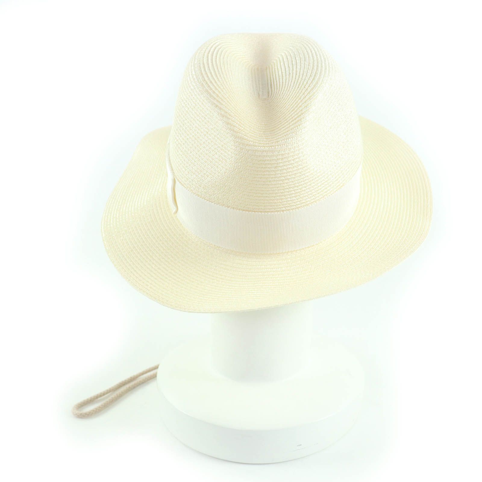 未使用品☆GUCCI グッチ 747994 GG柄刺繍 バンブー 中折れハット