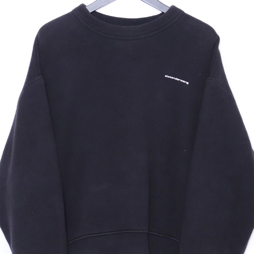 ALEXANDER WANG デンスフリース クルーネックプルオーバー スウェット