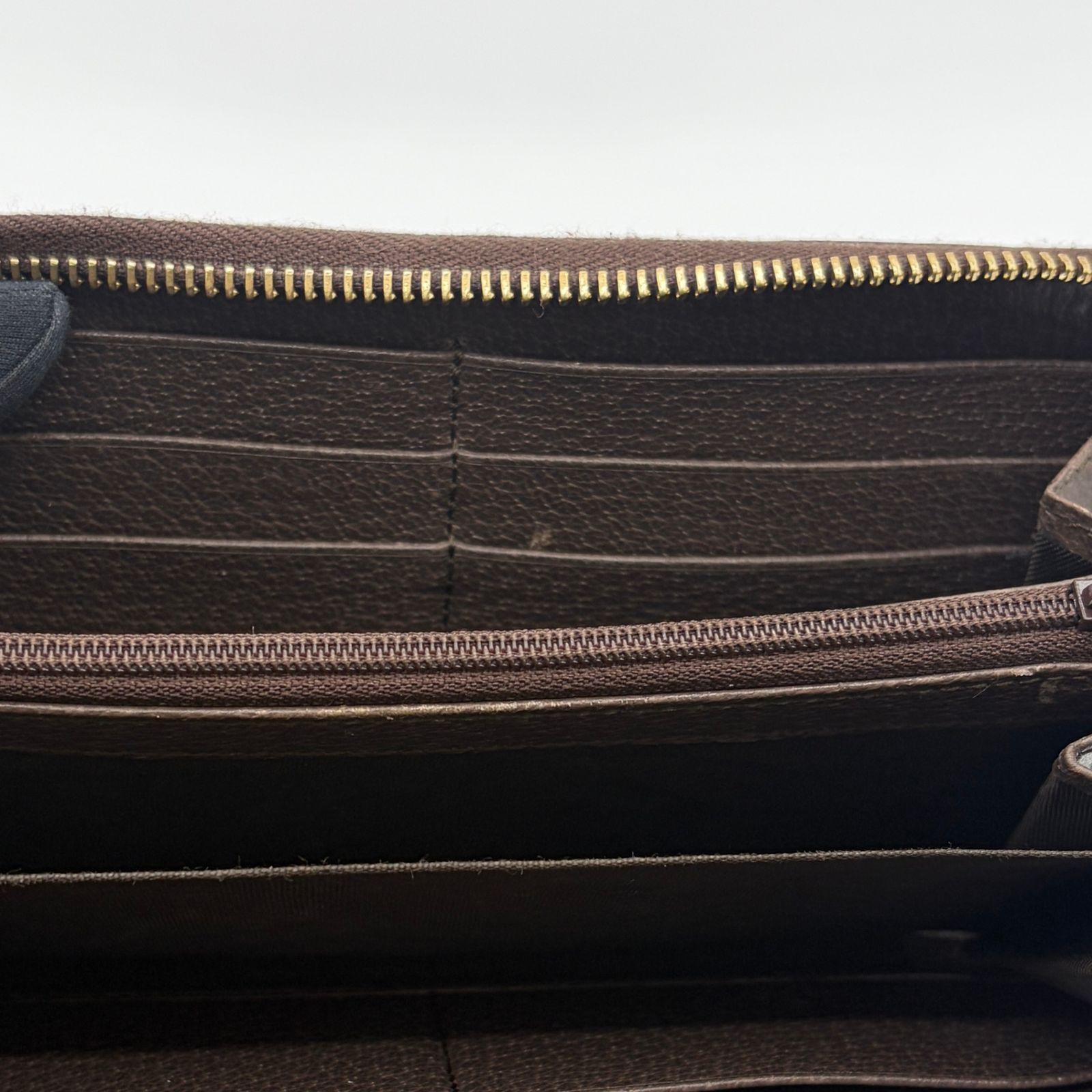 GUCCI グッチ GGスプリーム ジップアラウンド ラウンドファスナー 長