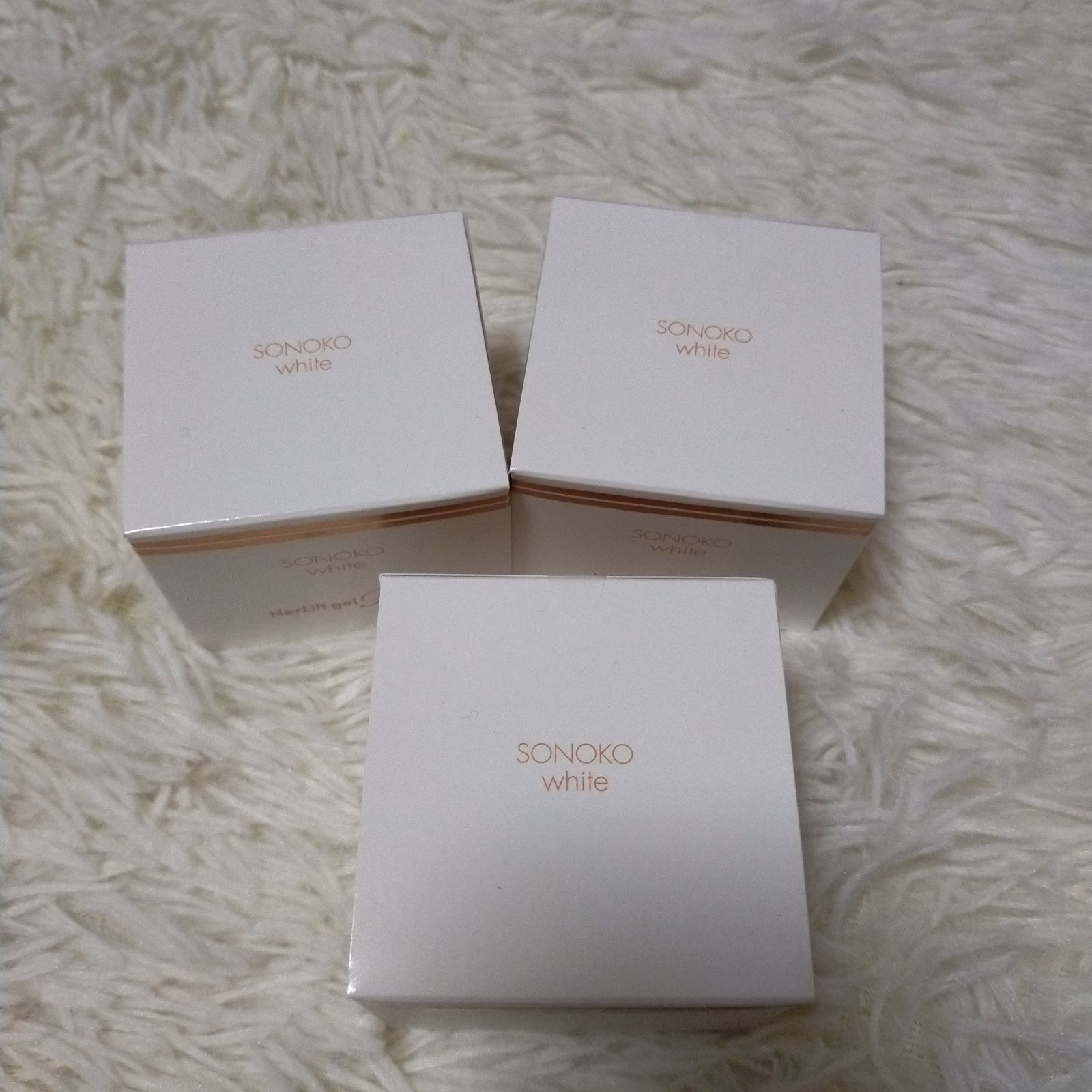SONOKO ホワイト white ソノコ 80g｜Yahoo!フリマ（旧 ハリフトジェル