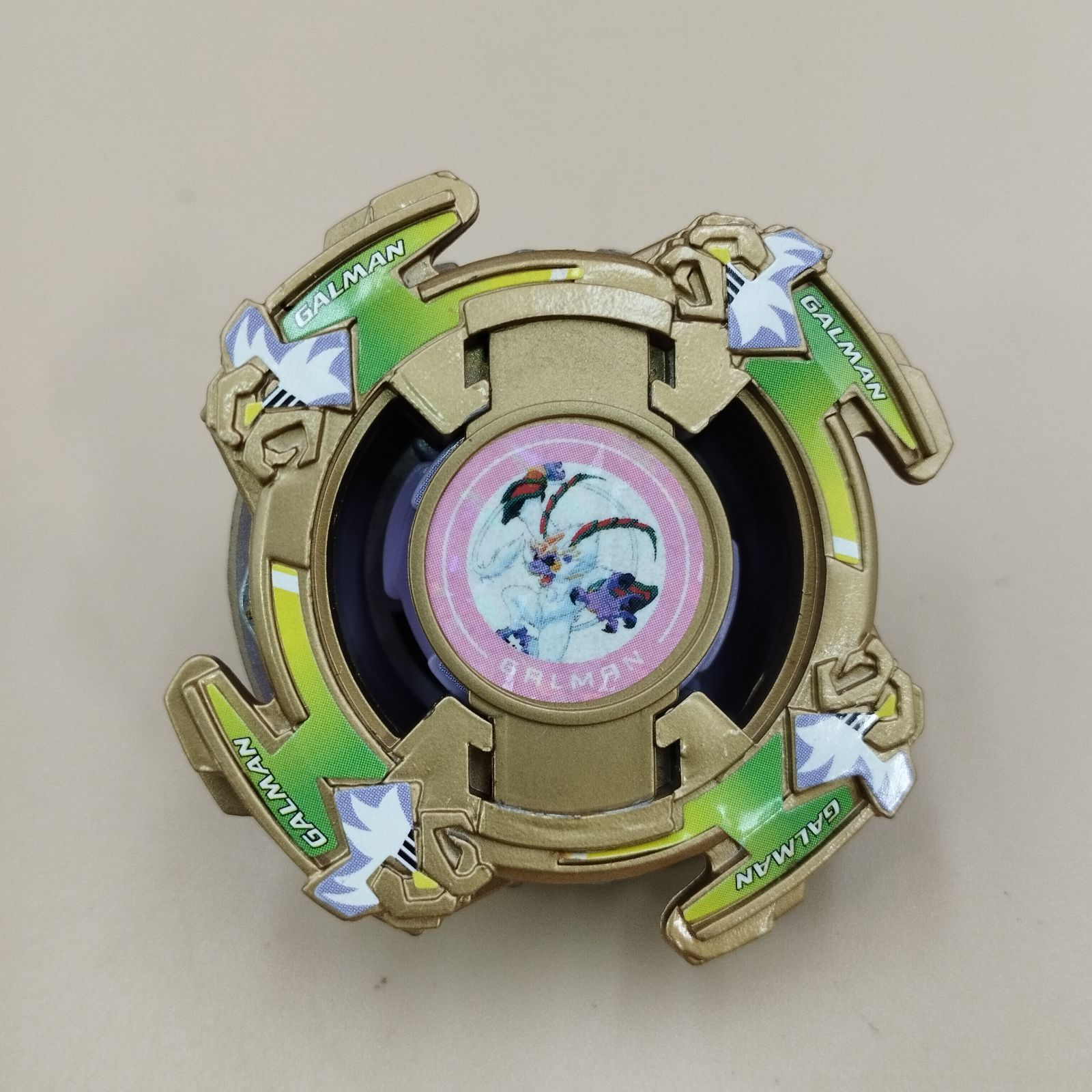 D32094】爆転シュート ベイブレード A-10 ガルマーン レア ゴールドver