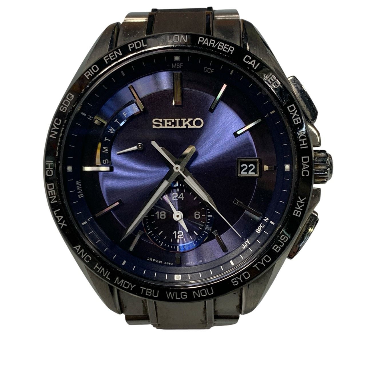 ♪3673 SEIKO セイコー ブライツ フライトエキスパート SAGA231 チタン