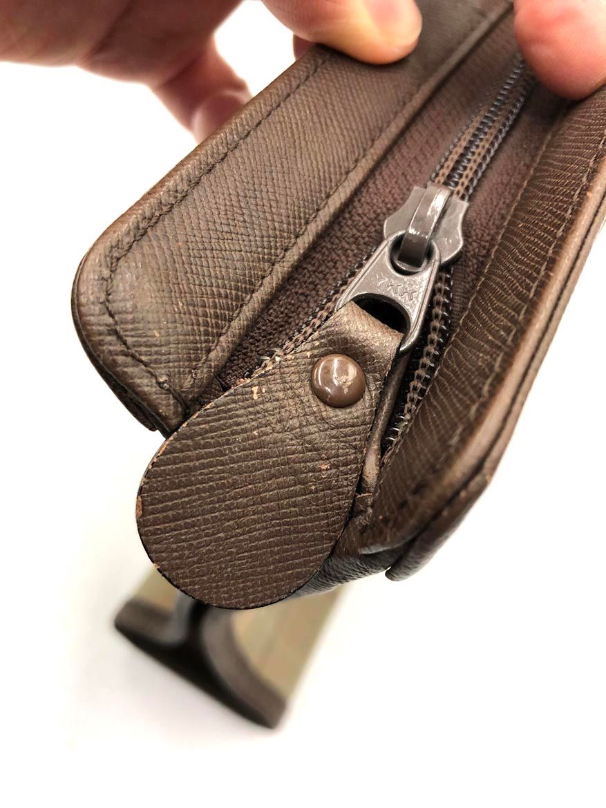 BURBERRY バーバリー チェック 高品質 レザー クラッチ バッグ