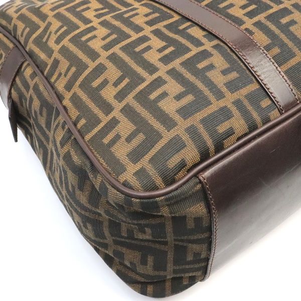 広尾店】フェンディ FENDI ボストンバッグ ブリーフケース ズッカ柄