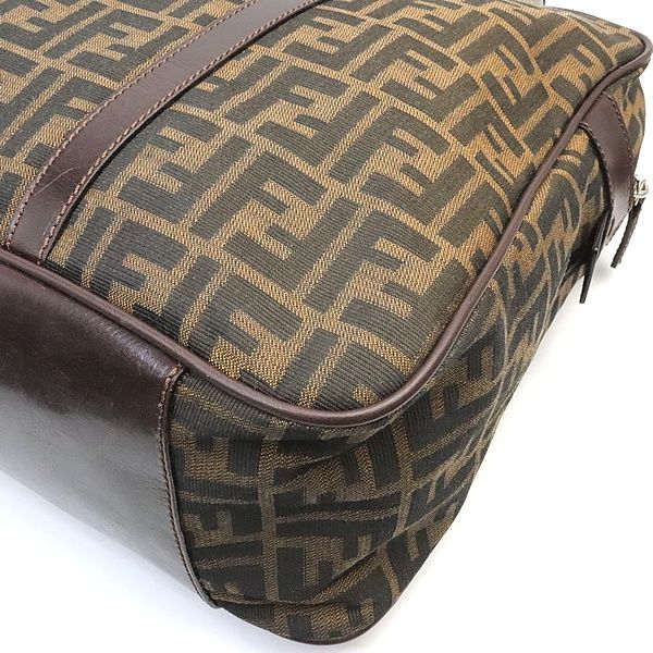 広尾店】フェンディ FENDI ボストンバッグ ブリーフケース ズッカ柄