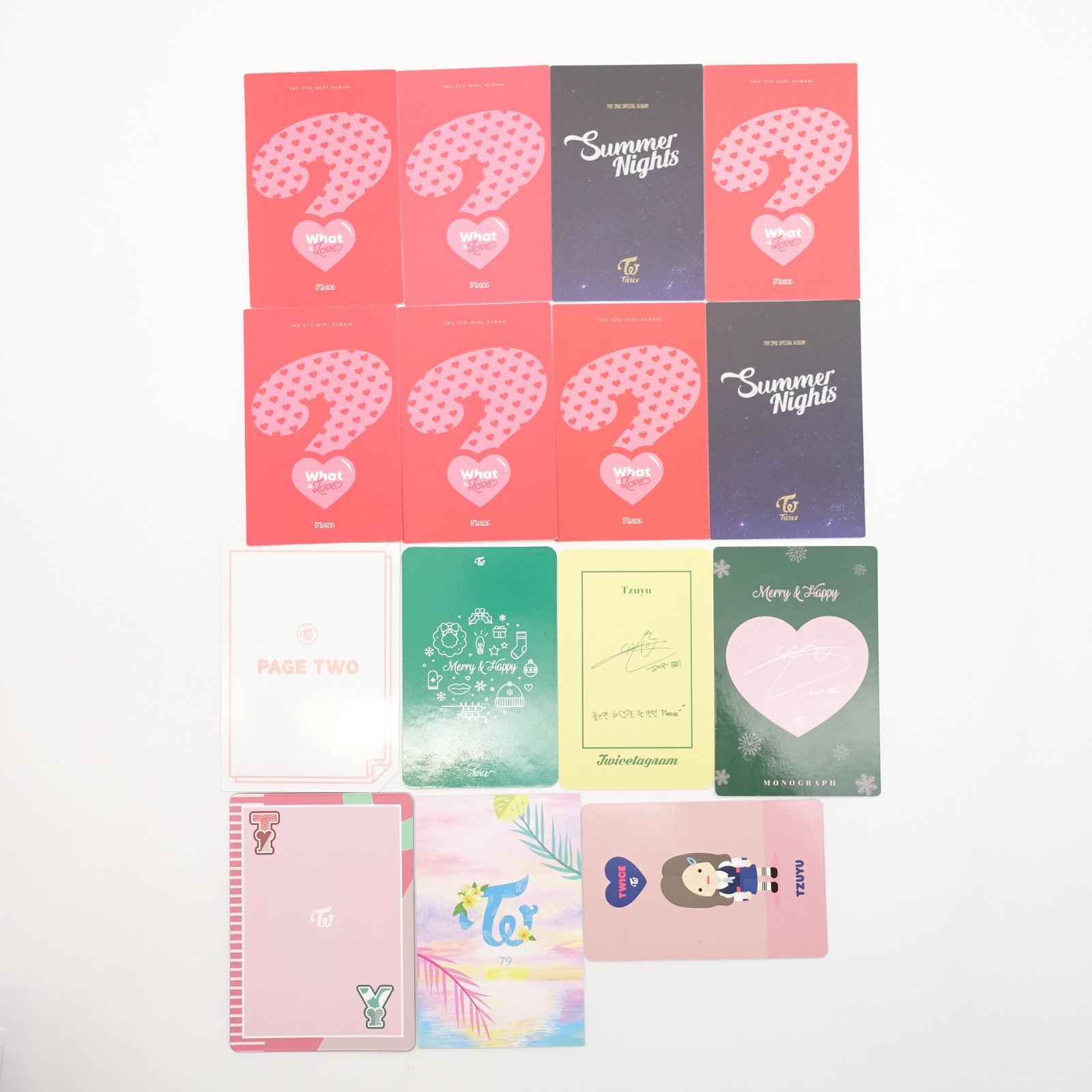 TWICE ツウィ whatislove? summernight merry&happy page two
