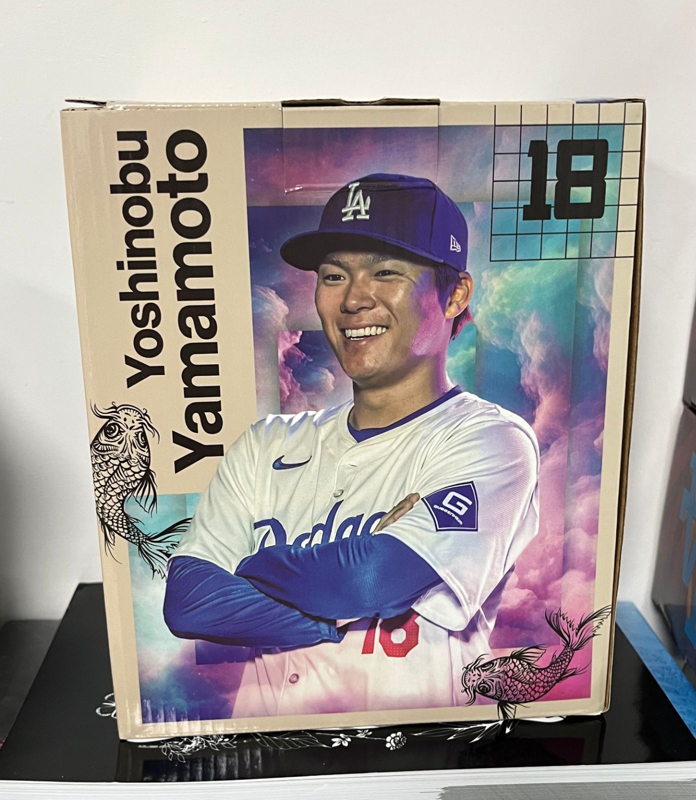 山本由伸 ボブルヘッド ドジャース 2024年6月13日 - メルカリ