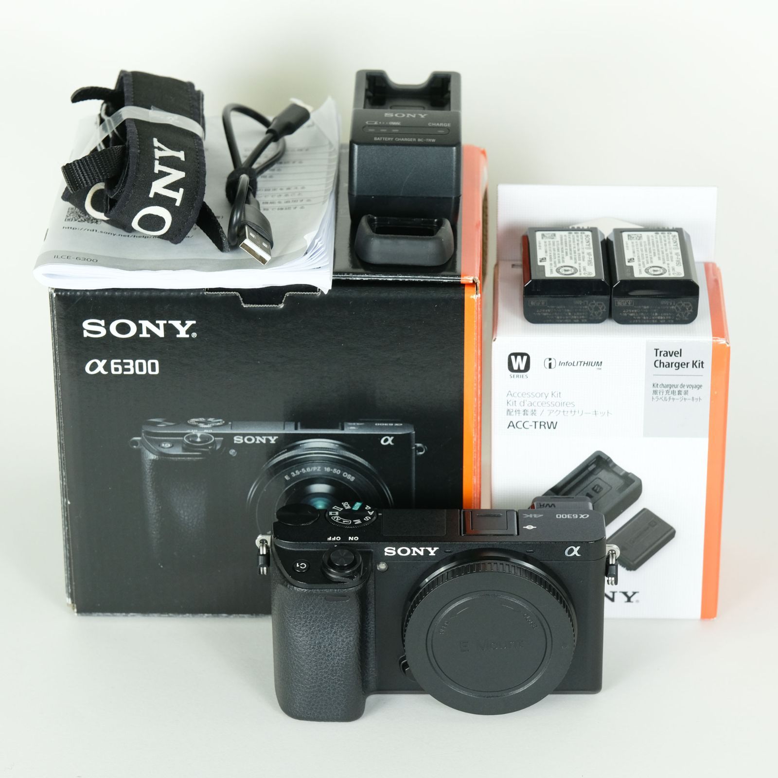SONY α6300 ILCE-6300 ボディ＋予備バッテリー SONY α6300 ILCE-6300 ボディ＋予備バッテリー A6000 A6100 A6300