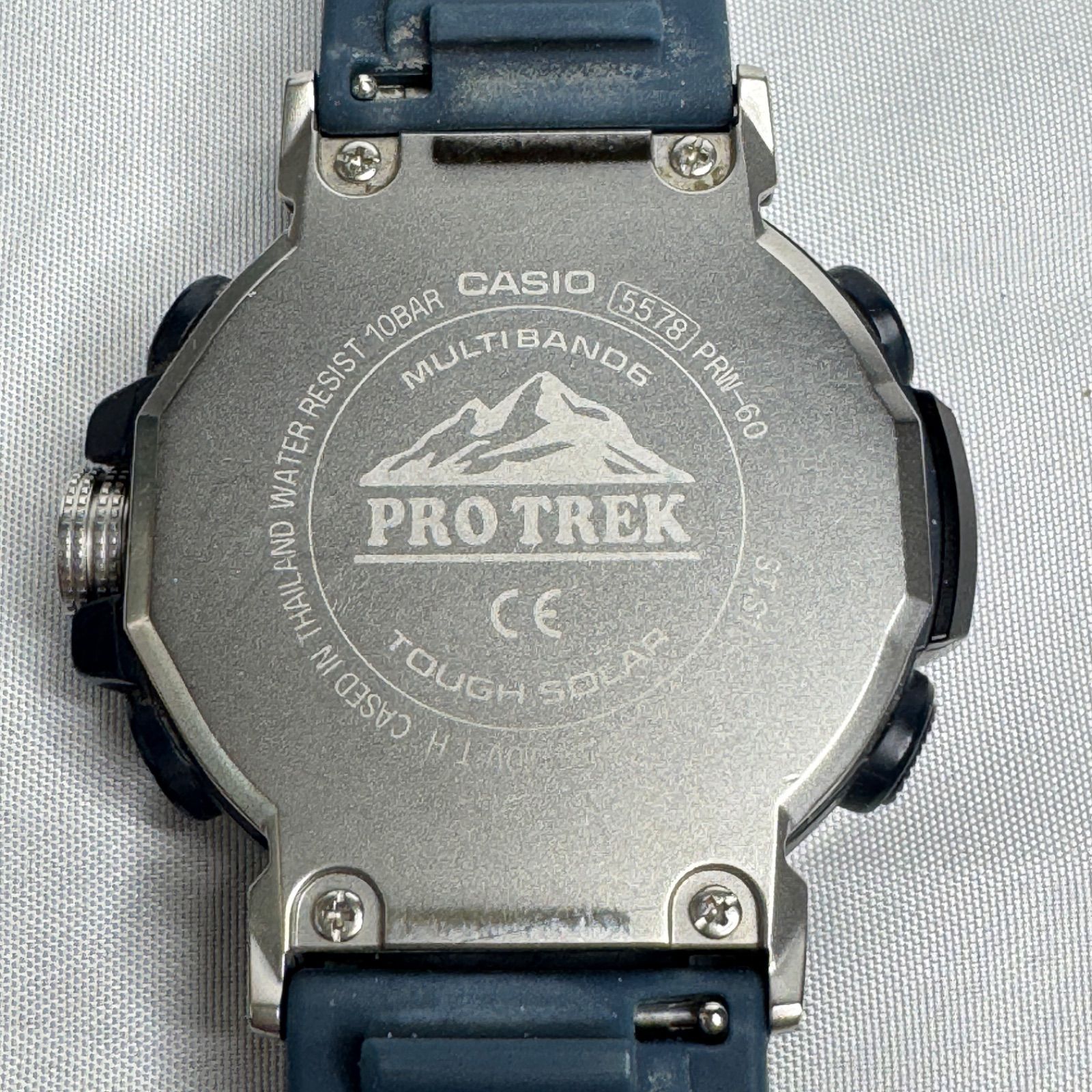 動作良品/電波ソーラー】カシオ プロトレック PRW-60 クライマーライン 