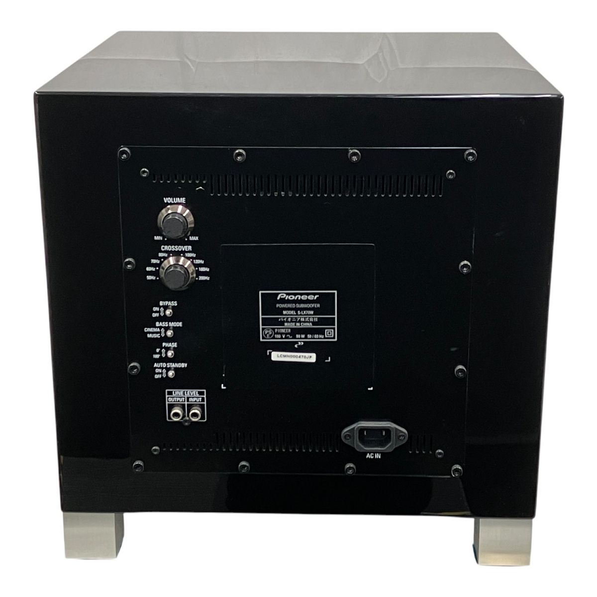 Pioneer S-LX70W パイオニア サブウーファー 音響機材 ジャンク